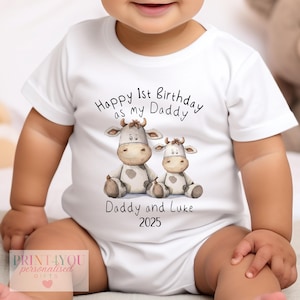 パパお誕生日おめでとう、パパとしての1歳の誕生日、スリープスーツ ベビー 成長ボディスーツ ベスト、パパの誕生日、パパの誕生日