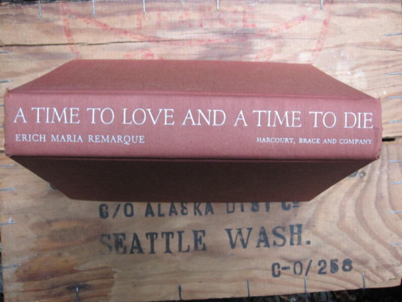 A Time To Love And A Time To Die Book