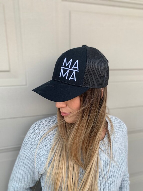 MAMA Hat Mama Trucker Hat Mama Baseball 