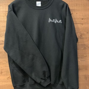 Mama | Mama sweatshirt | sweatshirt for mom ~ Gift for her | Gift for mom | Graphic sweatshirt | Womens graphic