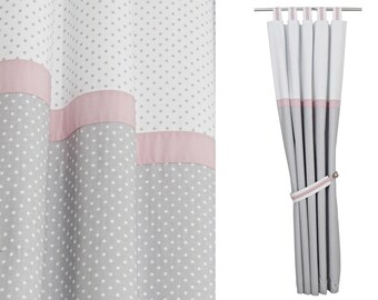 nursery blackout curtains bespoke high end by dottystripesuk