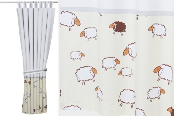 Blackout Gender Neutral Tab Top Baby And Children Small Window Ireland Blackout Gender Neutral Tab Top Baby, Tab Top Blackout Curtains Cream
