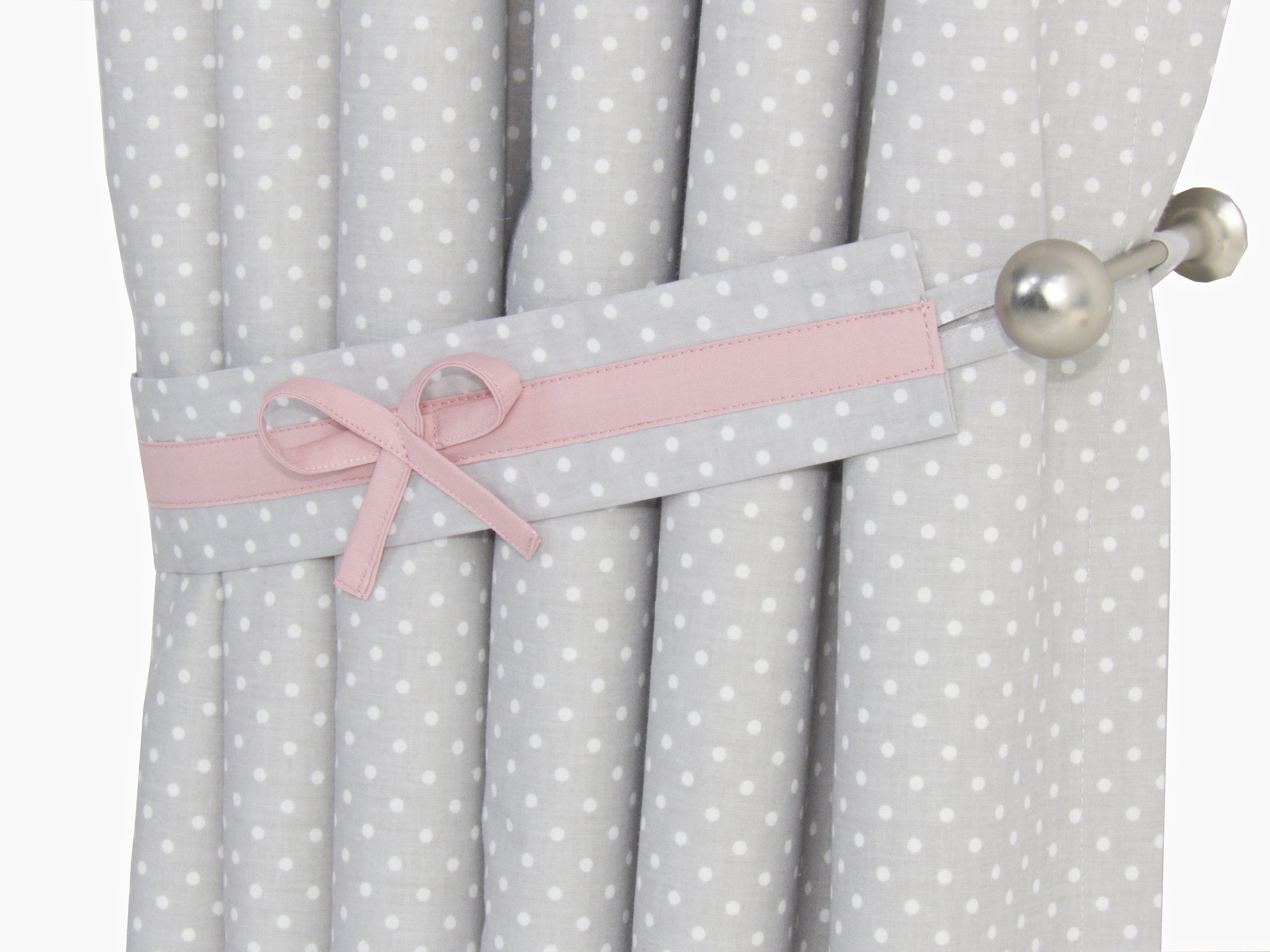 Cute Grey Pink Blackout Curtains for Baby Nurseryblush Pink Etsy UK