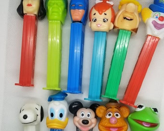 Vintage 1980s Pez Dispensers (11 pieces)