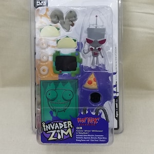 Nickelodeon Invader Zim Gir Action Figure Sealed by Palisades Toys - Etsy