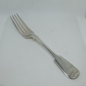 Vintage William Hutton & Sons Silver Plate Heavy, Large Fork