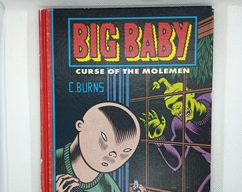 Vintage 1986 Raw One Shot #5 Big Baby & The Curse of the Mole Men by Charles Burns