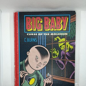 Vintage 1986 Raw One Shot #5 Big Baby & The Curse of the Mole Men by Charles Burns