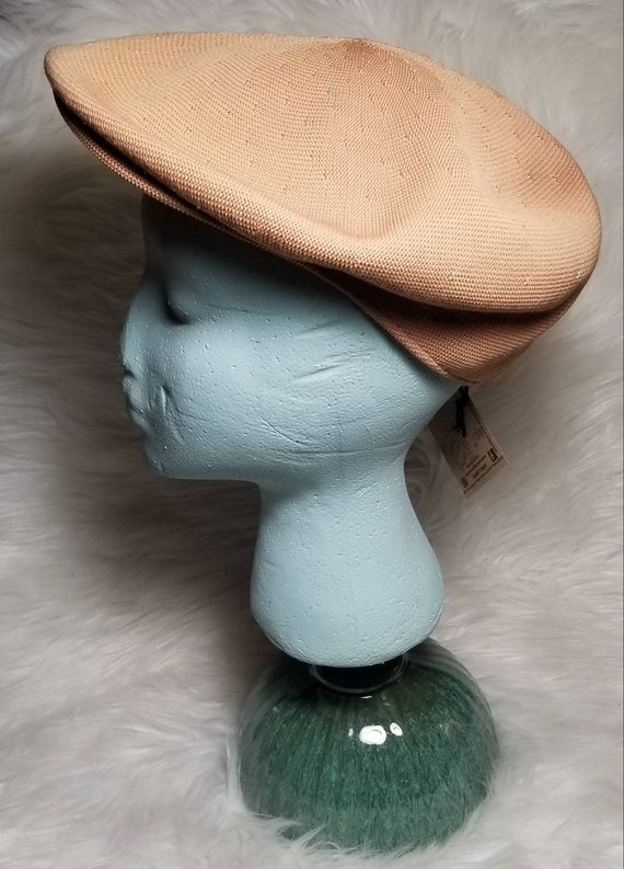 Vintage 1950s Kangol Newsboy Meshlike Cap