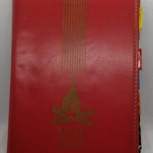 Vintage 1953 The Book of the Camp Fire Girls w / Fire Maker's Certificate