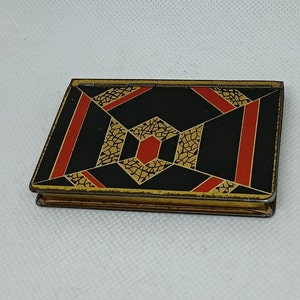 Vintage Deere Brand Art Deco Powder Compact- EXCEPTIONALLY RARE