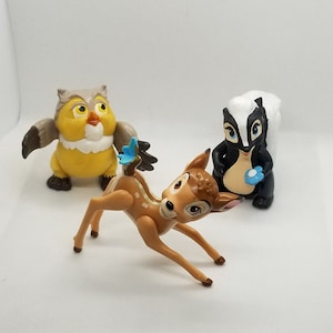 Vintage Disney Bambi Toys