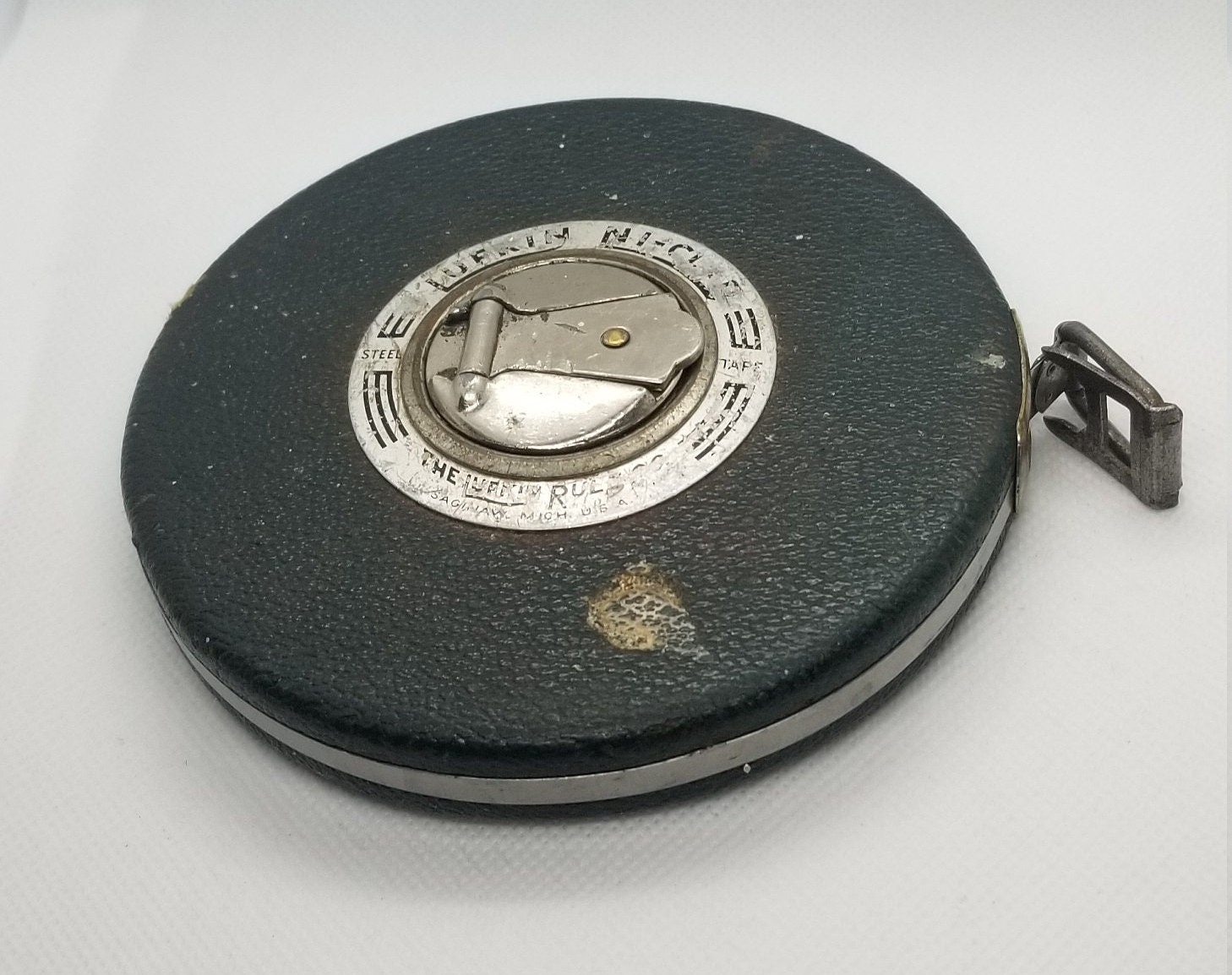 Vintage Lufkin Ni clad Steel Royal 100 Foot Measuring Tape Etsy UK