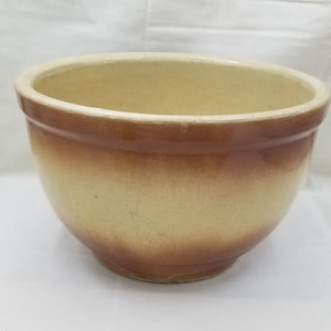 Vintage Large Ombre Stoneware Bowl