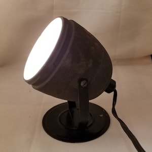 Vintage Paulding Industrial Ceramic Interior Wall or Table Lamp- RARE!