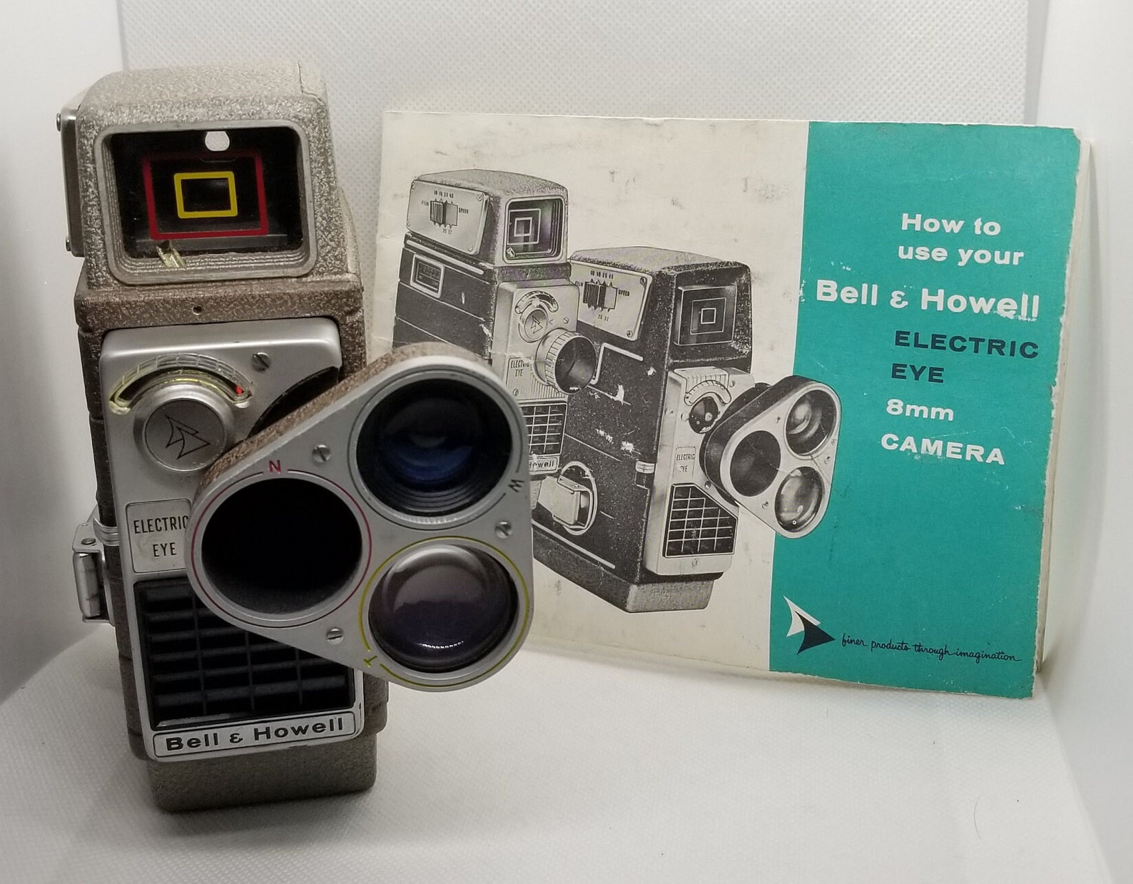 Vintage Bell & Howell Electric Eye 3 Lens 8mm Movie Camera W/ Etsy