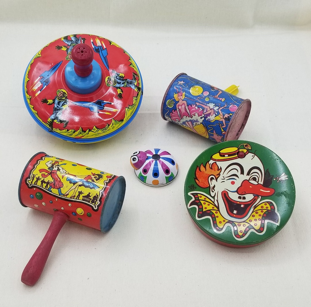 Vintage US Metal Toy Manufacturing Co & Ohio Toys Metal Toys