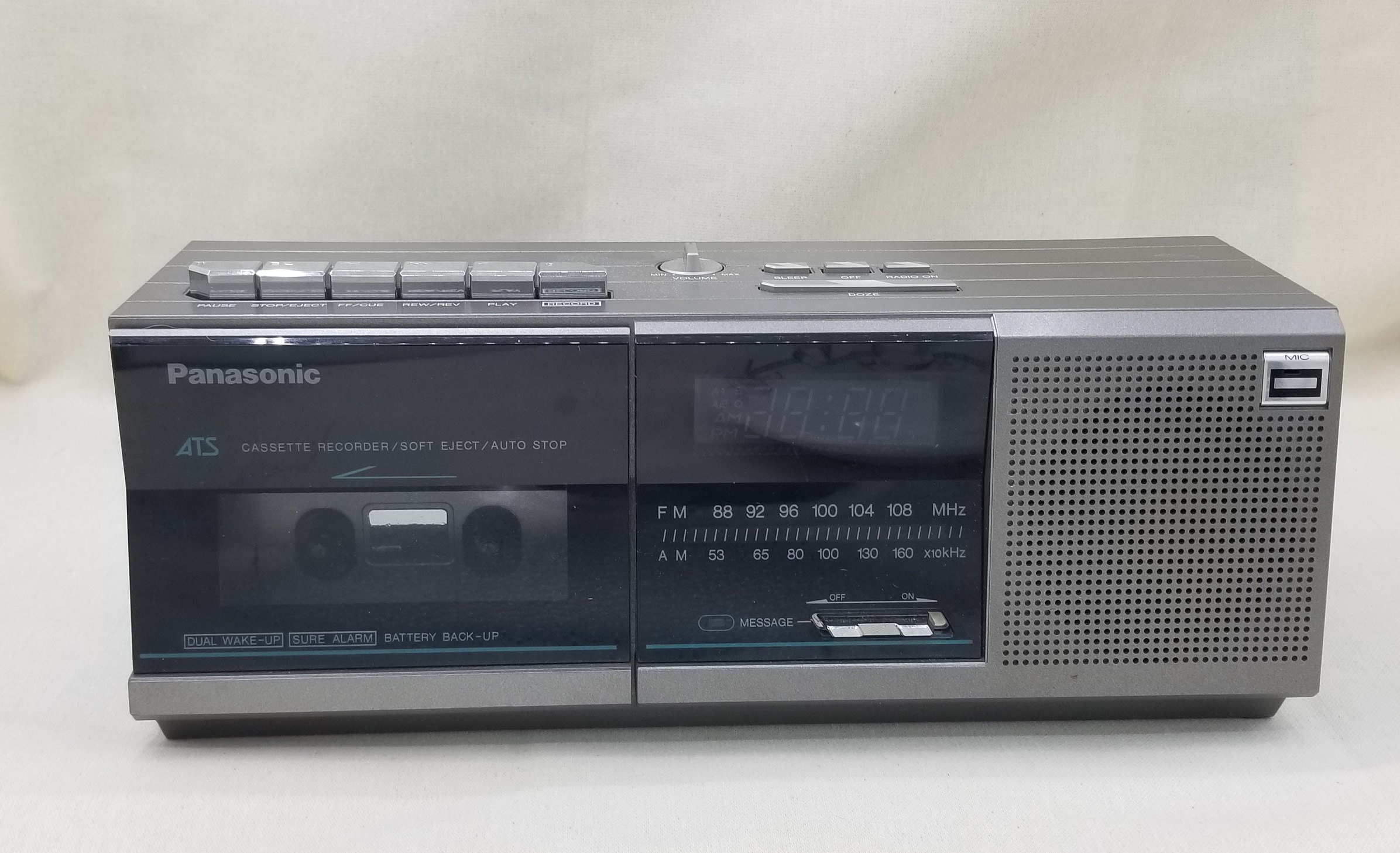 Afrika Clancy Volg ons Vintage Panasonic RC-X80 Cassette Tape Player & Recorder Radio - Etsy