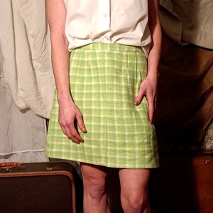 Vintage Hand/Custom Made Knit Skirt sz S/M