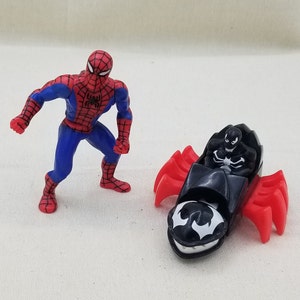 Vintage 1995 Spiderman & Venom Toys
