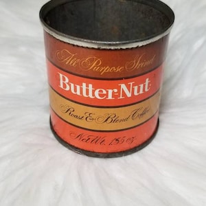 Vintage Butter Nut Mini Tin 1.55 oz By Coca Cola