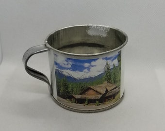 Vintage Bonanza Ponderosa Ranch Tin Cup