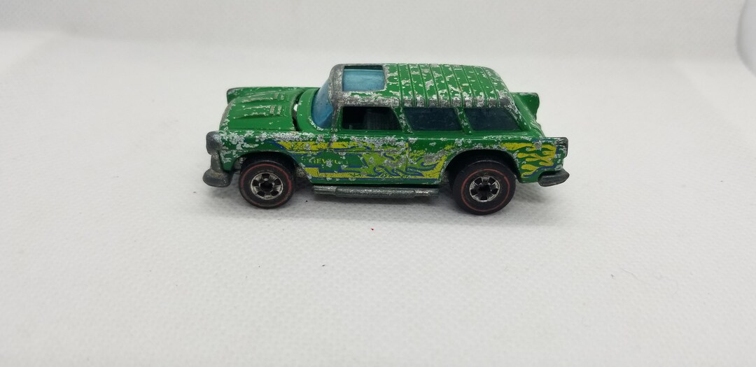 Vintage 1969 Mattel Hot Wheels Alive '55 Green Car - Etsy