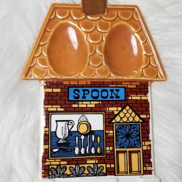 Vintage Spoon Rest Etsy