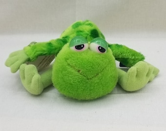 Vintage 1982 Applause Freddie the Plush Frog w/ Original Tags