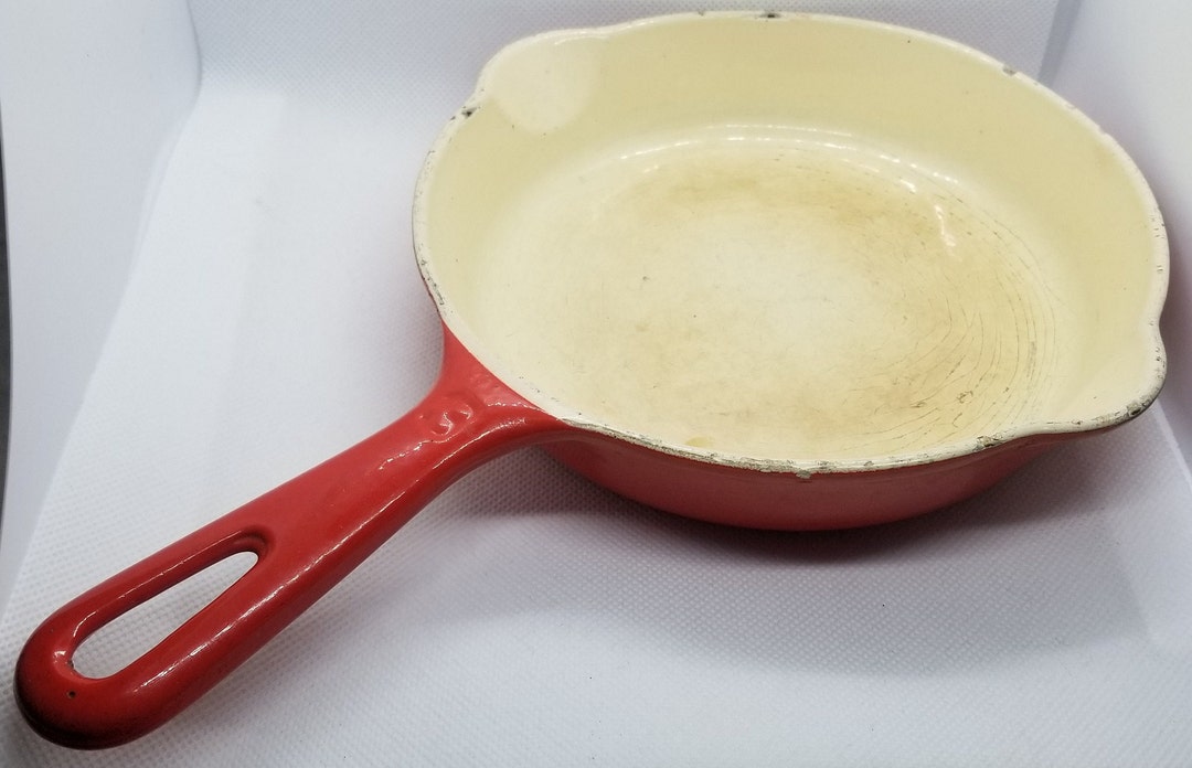 Vintage 5 5 Griswold Cast Iron Skillet Orange/red Etsy