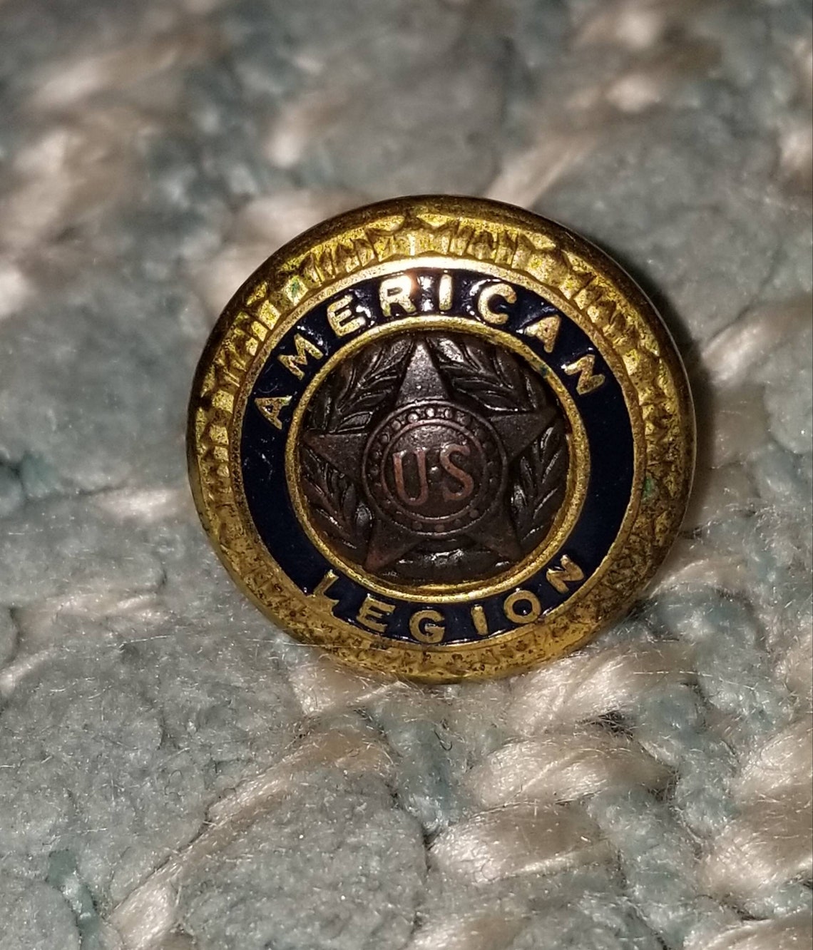 Antique American Legion Uniform Button 1 Piece Etsy