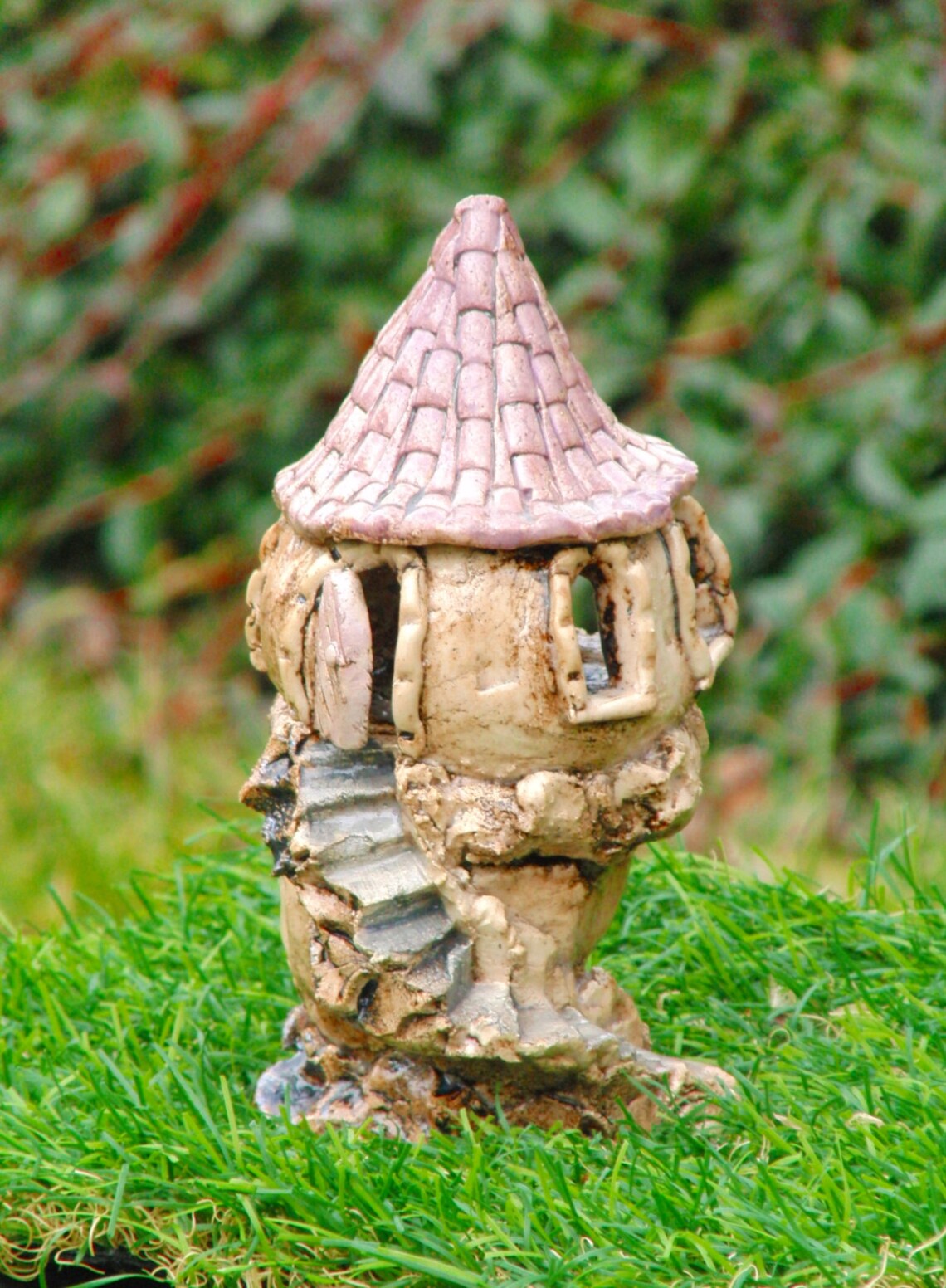 Small Ceramic Lantern Castle Etsy