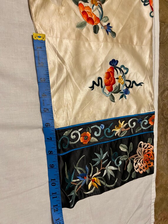 Antique Chinese silk rare hand embroidered Robe j… - image 19