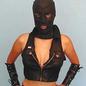 Galexina Fetish Mask foam latex queen of the galaxy Cosplay Halloween Masks Made in America