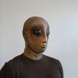Alien Mask foam latex Halloween Masks Made in America all