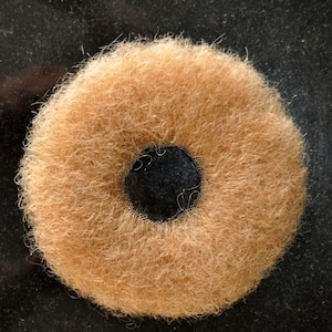 Female to Male, (FTM) Human Hair Merkin Female Male Pubic Toupee in Four Colors, High Hair Density - 21g, .74oz,