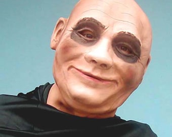 Uncle Fester Mask  Latex Mask Cosplay Halloween Adams family Made in America