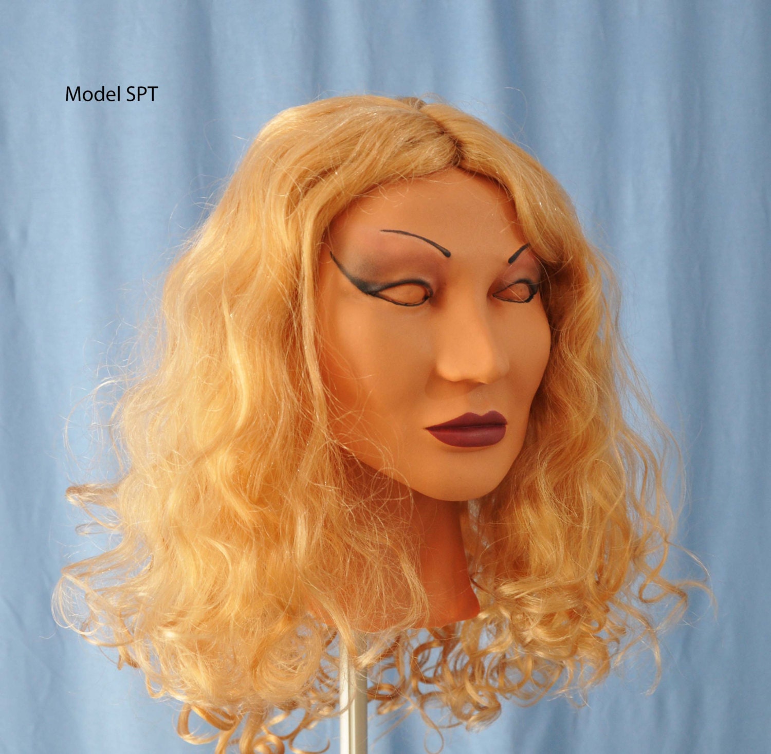 Anna Female Foam Latex Mask Cosplay Halloween Masks Made in Etsy