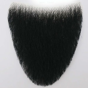 Merkin pubic wig toupee Human Hair Medium-sized Female Male, High Hair Density - 13g, .46oz, 4 Colors by MakupArtist Made in America