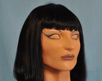 Máscara femenina Olly Máscara de látex de espuma femenina Máscaras de Halloween para cosplay Fabricadas en Estados Unidos