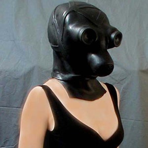 Gasmask Mask Cosplay gas mask fetish foam latex mask Halloween Masks Made in America