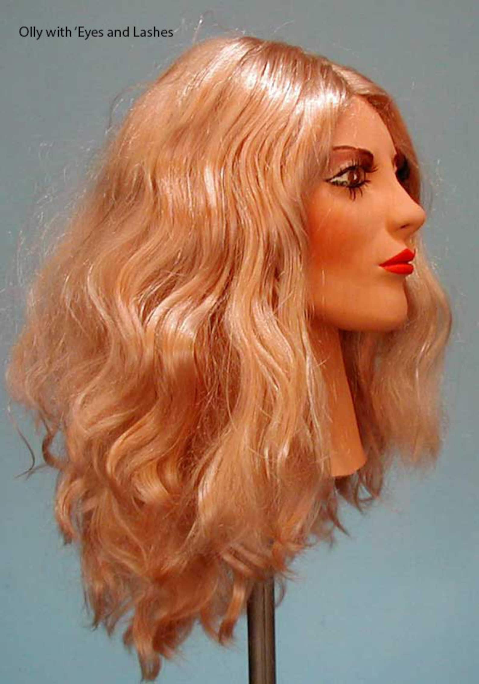 Olly Female Foam Latex Mask Cosplay Halloween Masks Made in Etsy