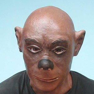 Apeman mask Apeman  Foam Latex Mask Cosplay Halloween Masks Made in America