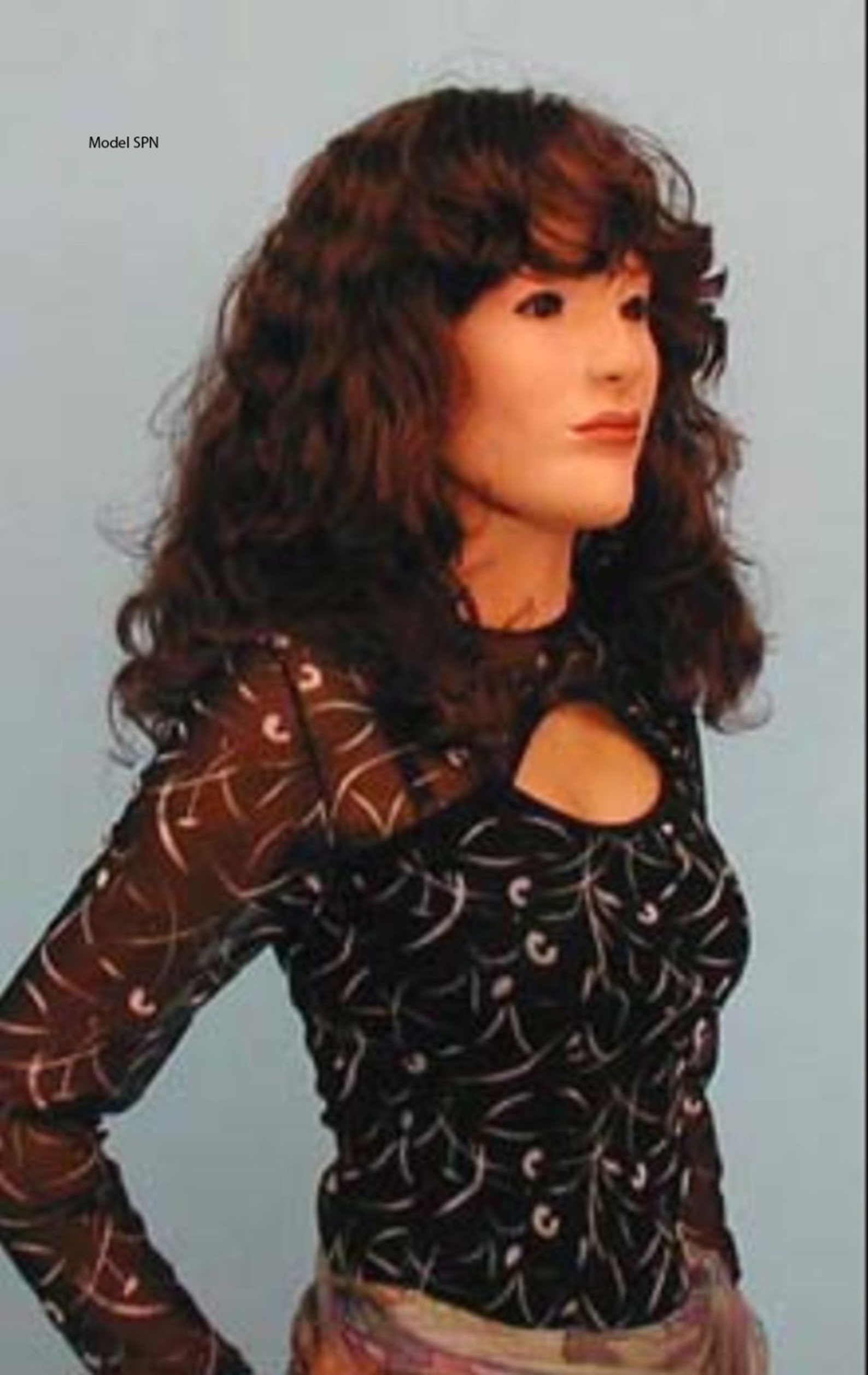 Olly Female Foam Latex Mask Cosplay Halloween Masks Made in Etsy