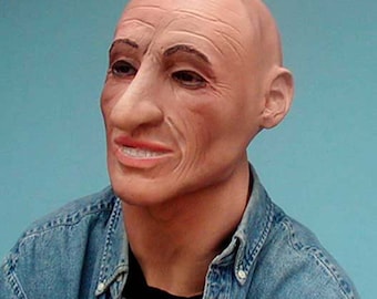 Male latex mask Hap Foam Latex Mask Cosplay Halloween Masks Made in America