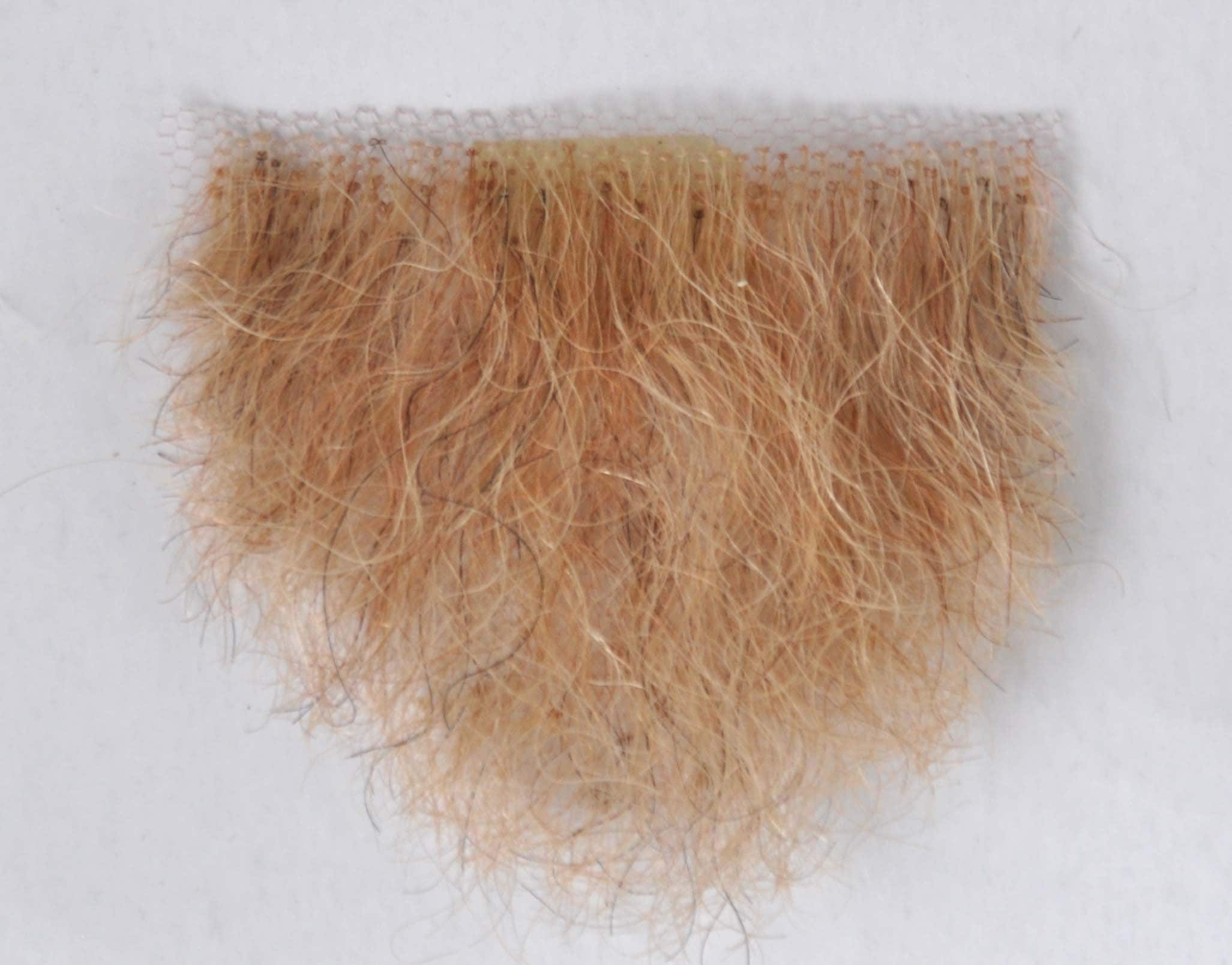 MakupArtist Pubic Toupee Merkin Human Hair Very Small Unisex in 4 Colors  High Density 1.08 grams Black