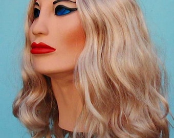 Female Mask Chinese girl foam latex Lilli Halloween Masks Made in America