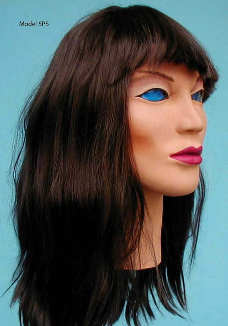 Latex Woman Mask Telegraph