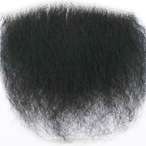 Merkin Pubic Toupee Pubic Wig Big Bush human hair in Four Colors, High Hair Density - 34g, .1.2oz