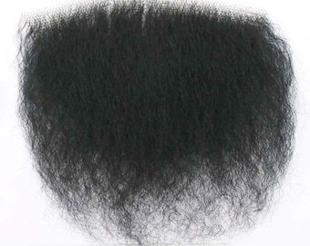 Merkin Pubic Toupee Pubic Wig Big Bush human hair in Four Colors, High Hair Density - 34g, .1.2oz